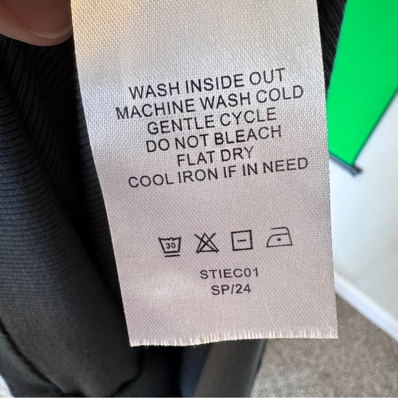 Quince Tencel Carbon Grey Jersey Maxi Dress Womens M NWOT Casual Basic Closet - Picture 8 of 10